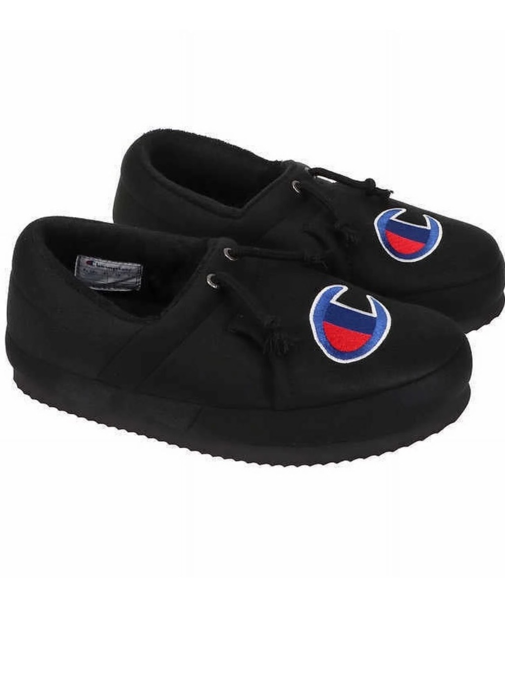 Champion University 25 black
Sherpa Fur Lined Adult Slippers NWT men & women